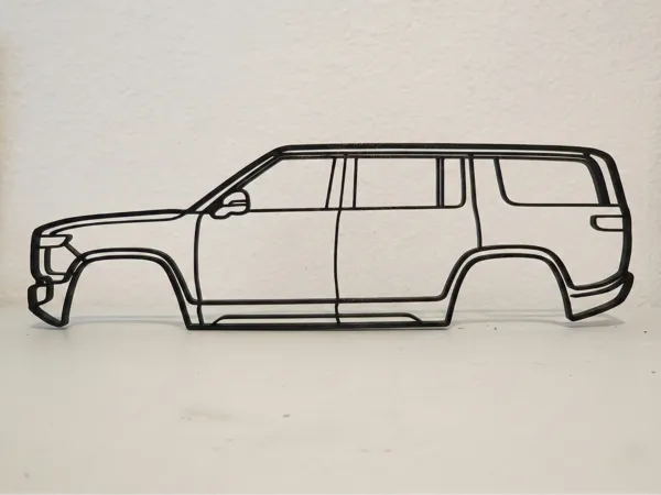 Décoration murale Rivian R1S