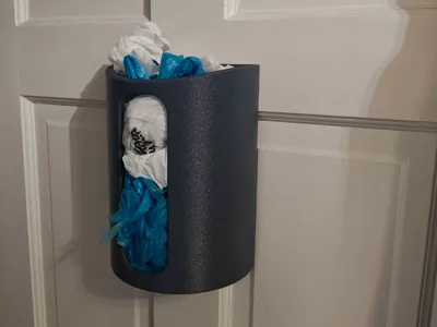 Fancy Grocery Bag Storage Wall-Mountable 