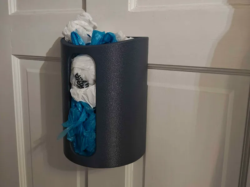 Fancy Grocery Bag Storage Wall-Mountable 