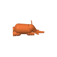 Éléphant articulé tout mignon — photo 3