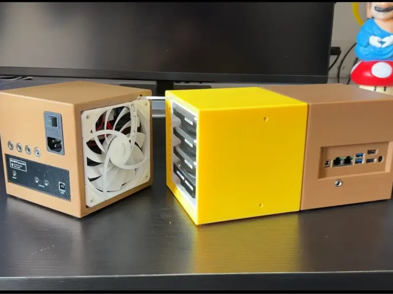 xFNas能源仓|UPS+120w电源|扩展模块