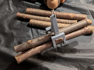 Toy Crane Log Tongs
