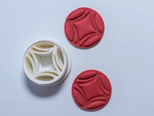 Round Polymer Clay Cutter Earrings Necklaces