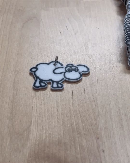 Sheep Keychain v2.0
