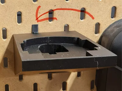 Plug for Skadis Ryobi Tool Holders