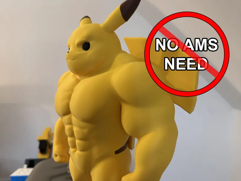 GigaChad pikachu / NO AMS