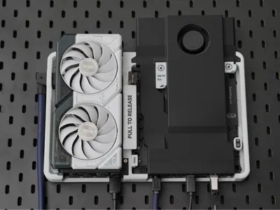 OrbitFlow Wall-Mounted ITX Chassis Kit V1.2