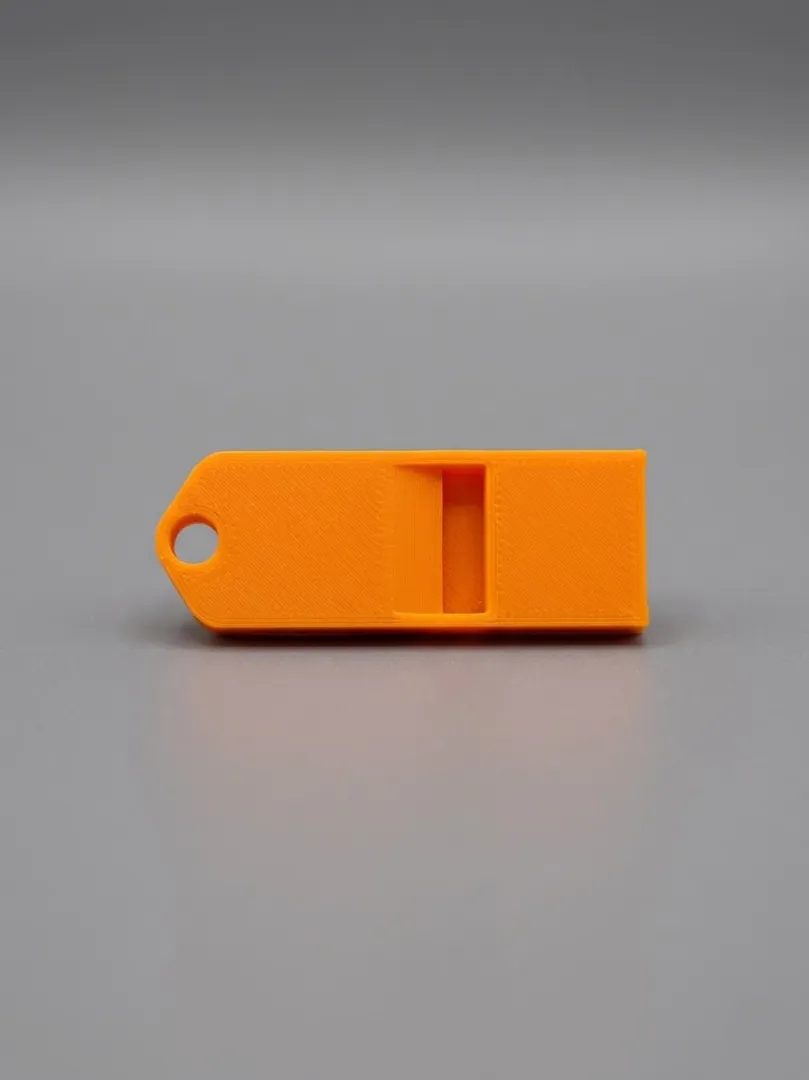 120dB Loud Pocket Whistle | EDC Keychain view 2