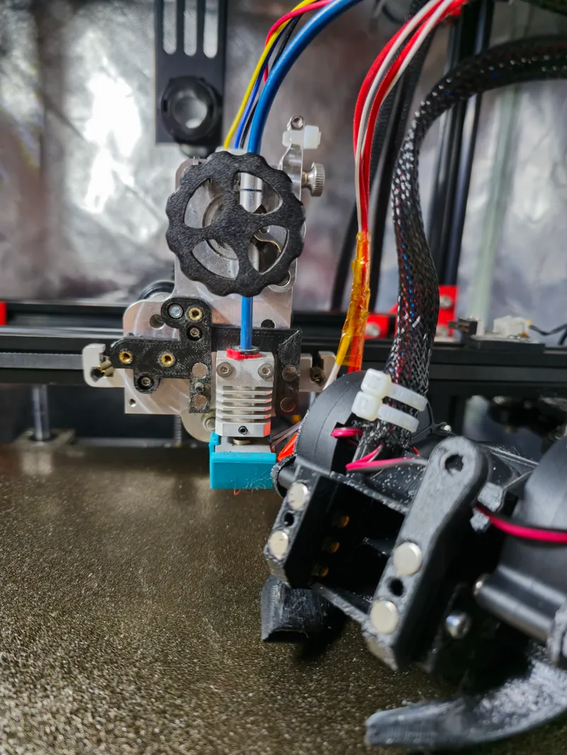 Ender 3 magnetic HeroMe Gen6 for Microswiss DD