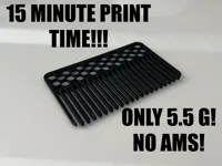 0.2mm layer, 2 walls, 15% infill