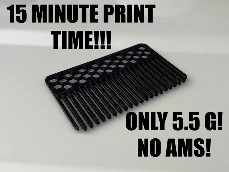 EDC Wallet Comb - Credit Card Comb