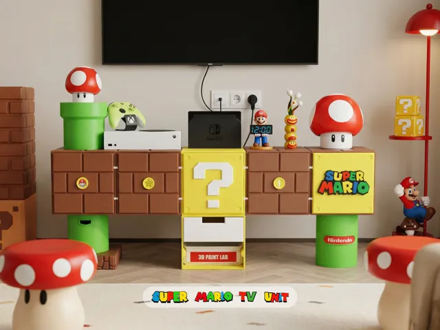 Super Mario TV Unit