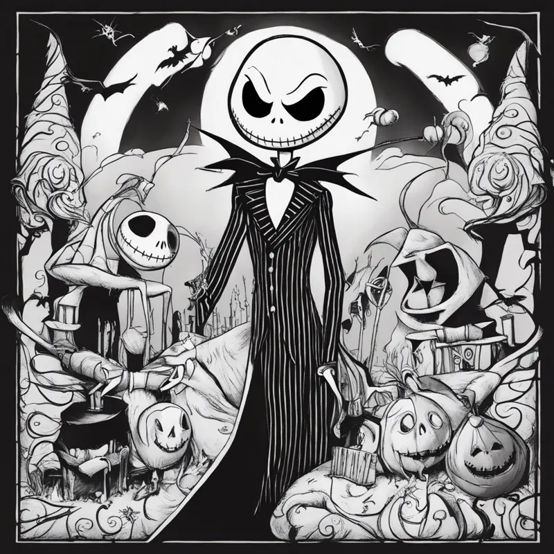Nightmare Before Christmas Hueforge WallArt 2