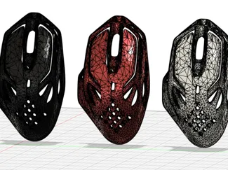 Wireless Mouse 002 with holes