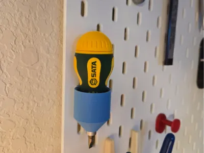 Skadis Wide Stubby Screwdriver Mount (SATA)