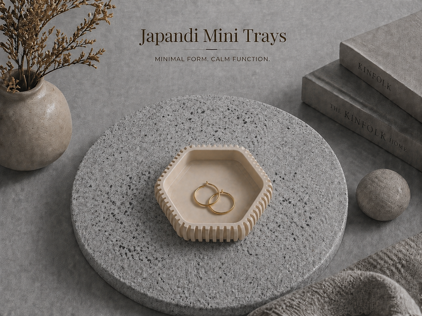 Miniatura 1 do modelo 3D Japandi Mini Trays
