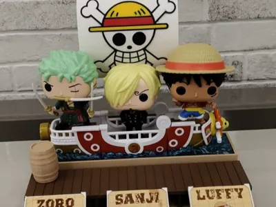 ONE PIECE KINDER DISPLAY STAND