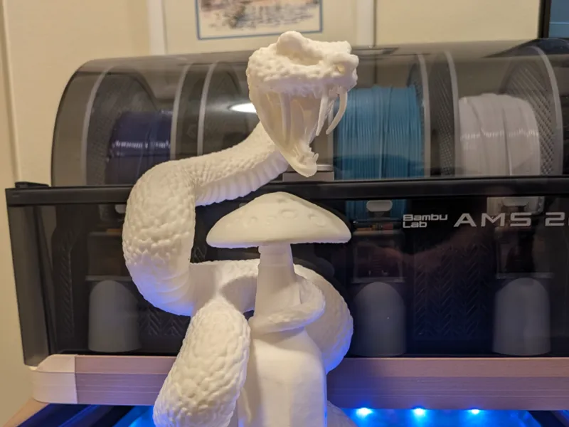 The Malefic Viper's Statue of Maleficent Majesty