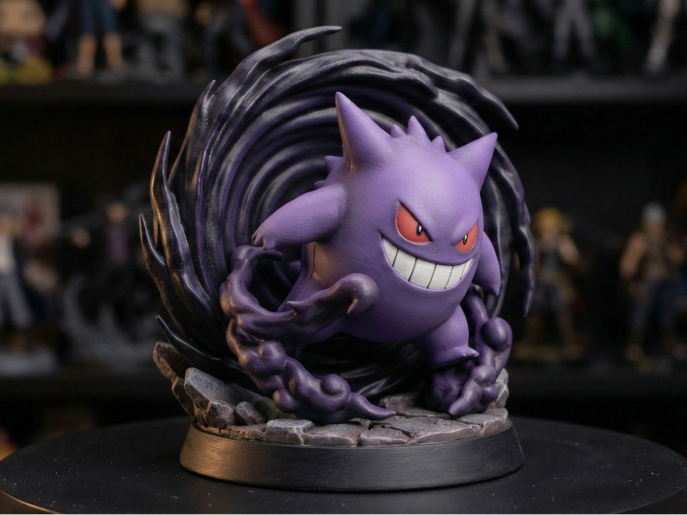 Shadow Portal Gengar Diorama