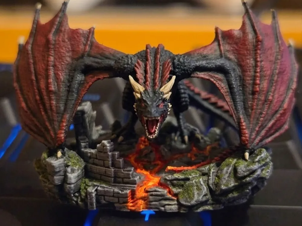 Epic Dragon Miniature (Inspired by Drogon) - Free 3D Print Model ...