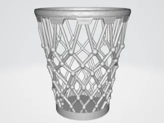 PORTAPENNE IN STILE BASKET