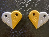 PLA silk 0.2mm layer, 2 walls, 15% infill