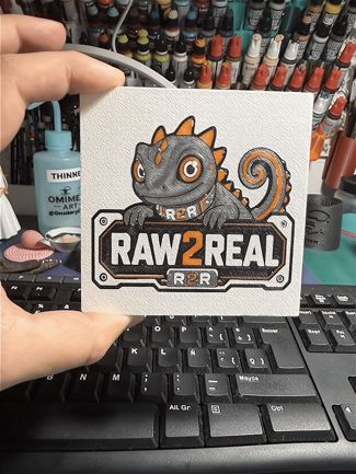 Raw2Real [R2R] Community Name Plate