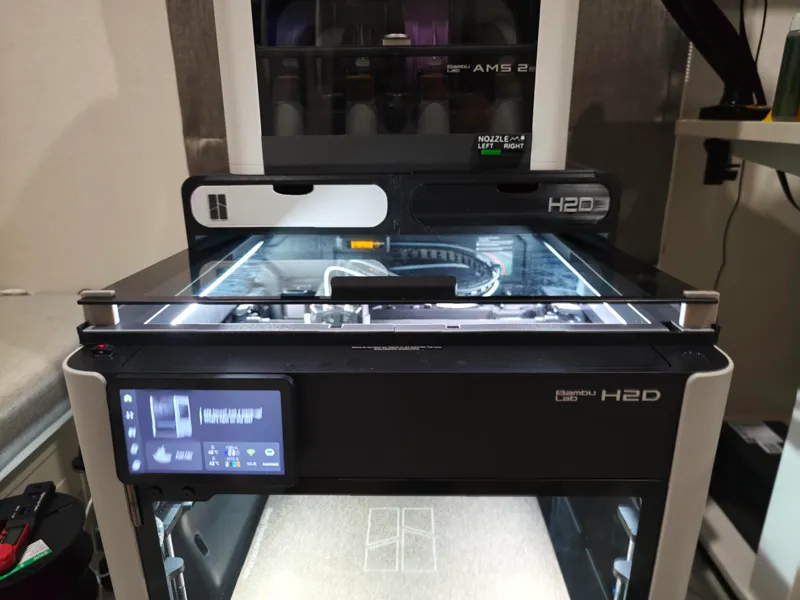 Glass open support