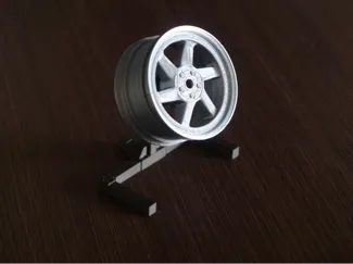 Retro 6 spoke RC 1/10 rim with center cover