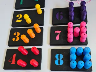 Number Pegs