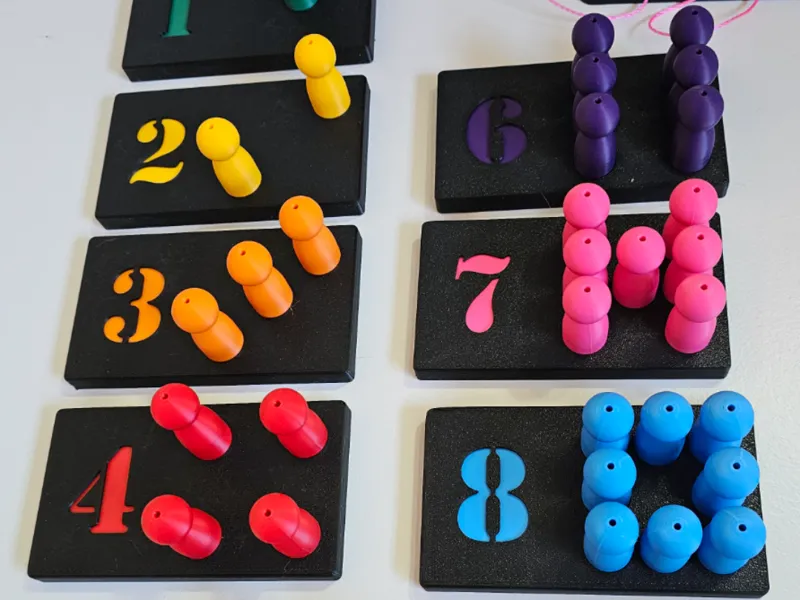 Number Pegs