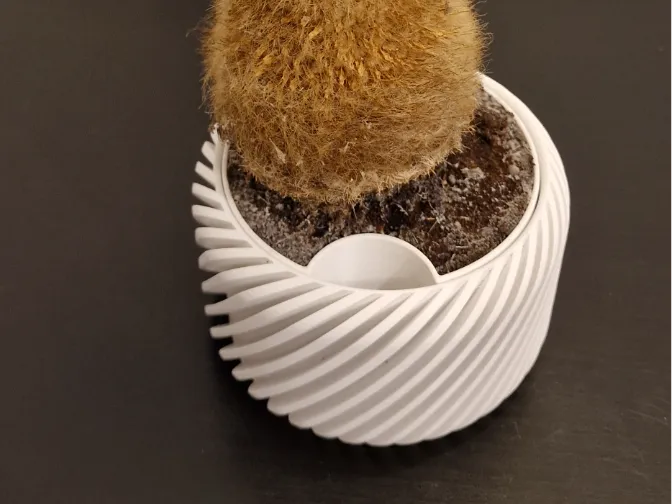 Modern plant pot