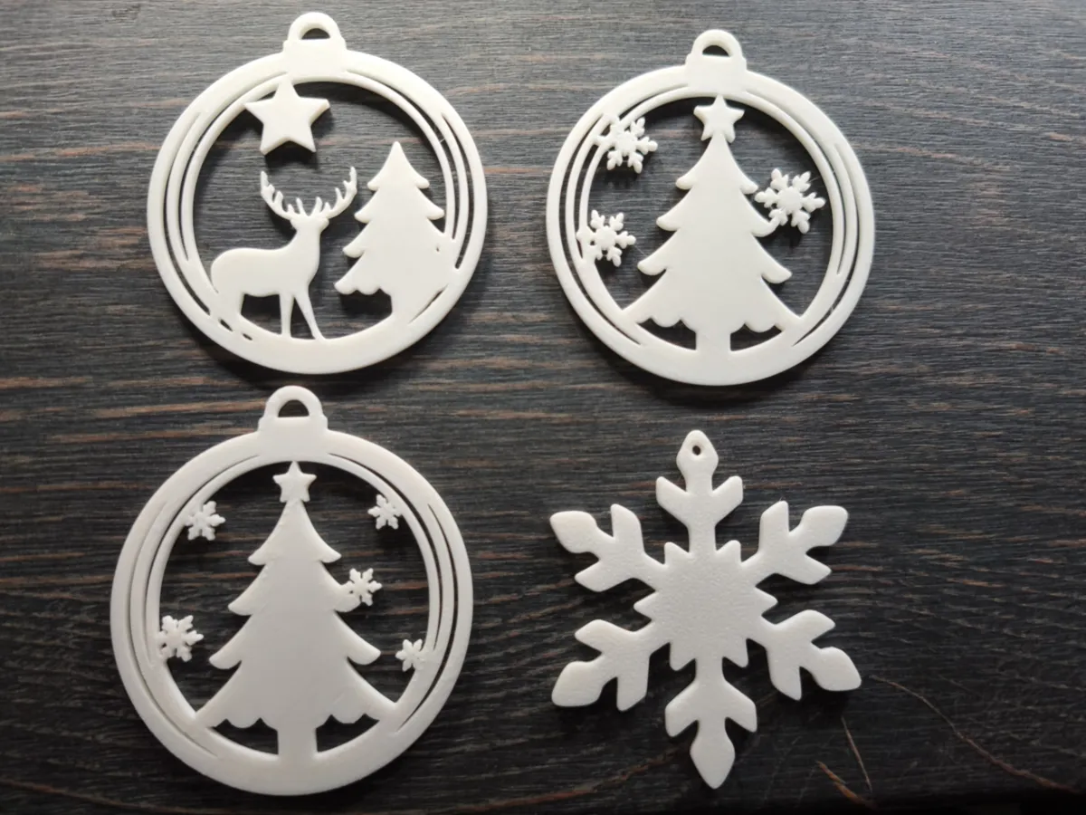 Set d'ornements de sapin de Noël