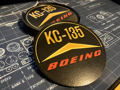 KC-135 Yoke Cap Coaster