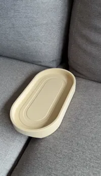 Cushion Couch Tray Round