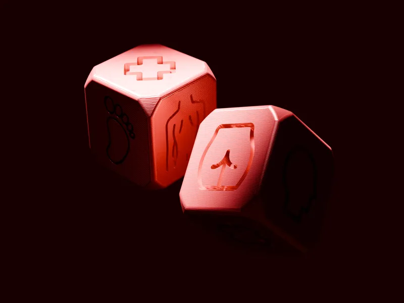 Massage Dice | Roll the dice and relax!
