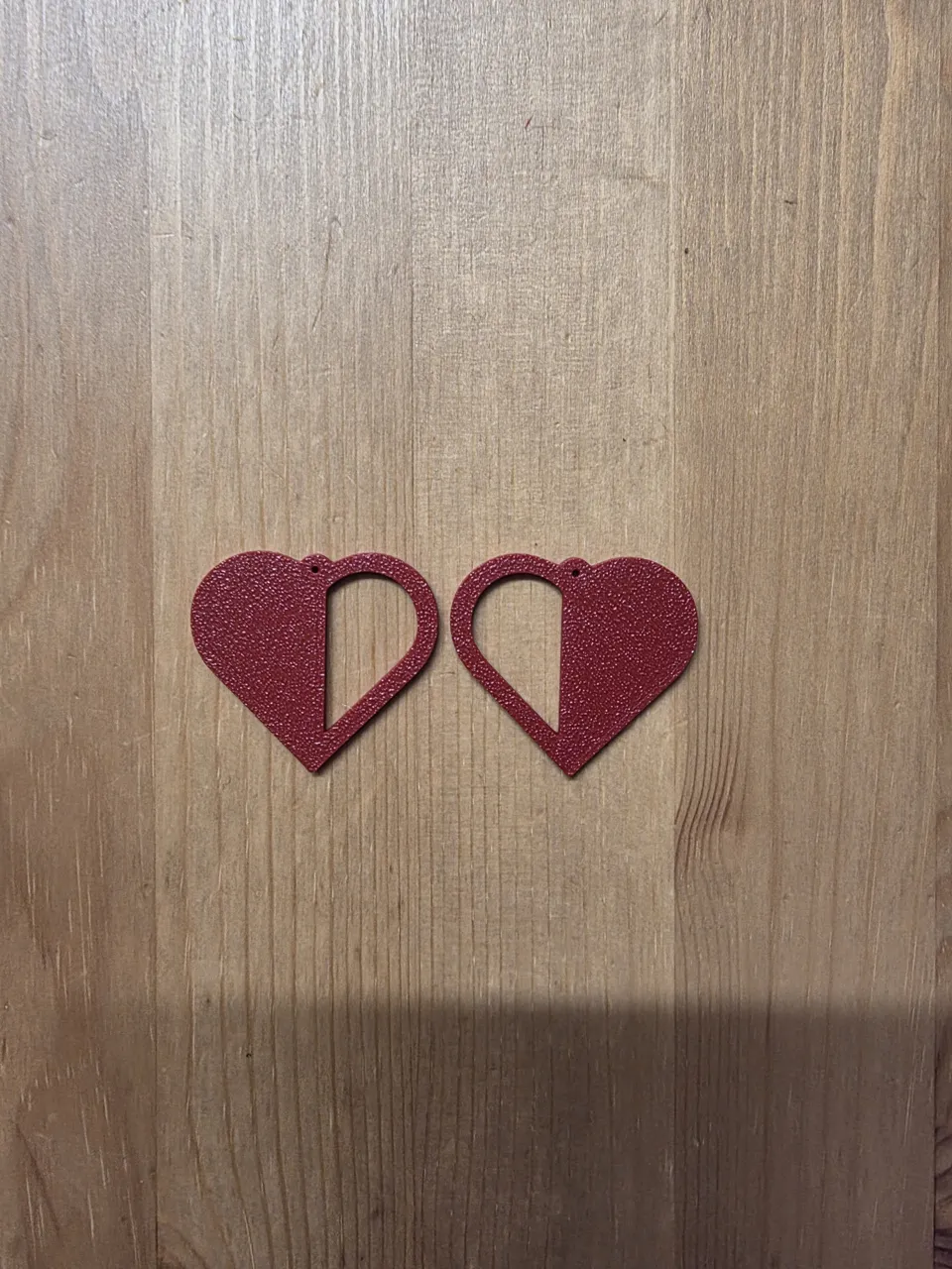 Heart Earrings view 2