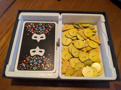 Mascarade 2nd Edition Board Game Insert