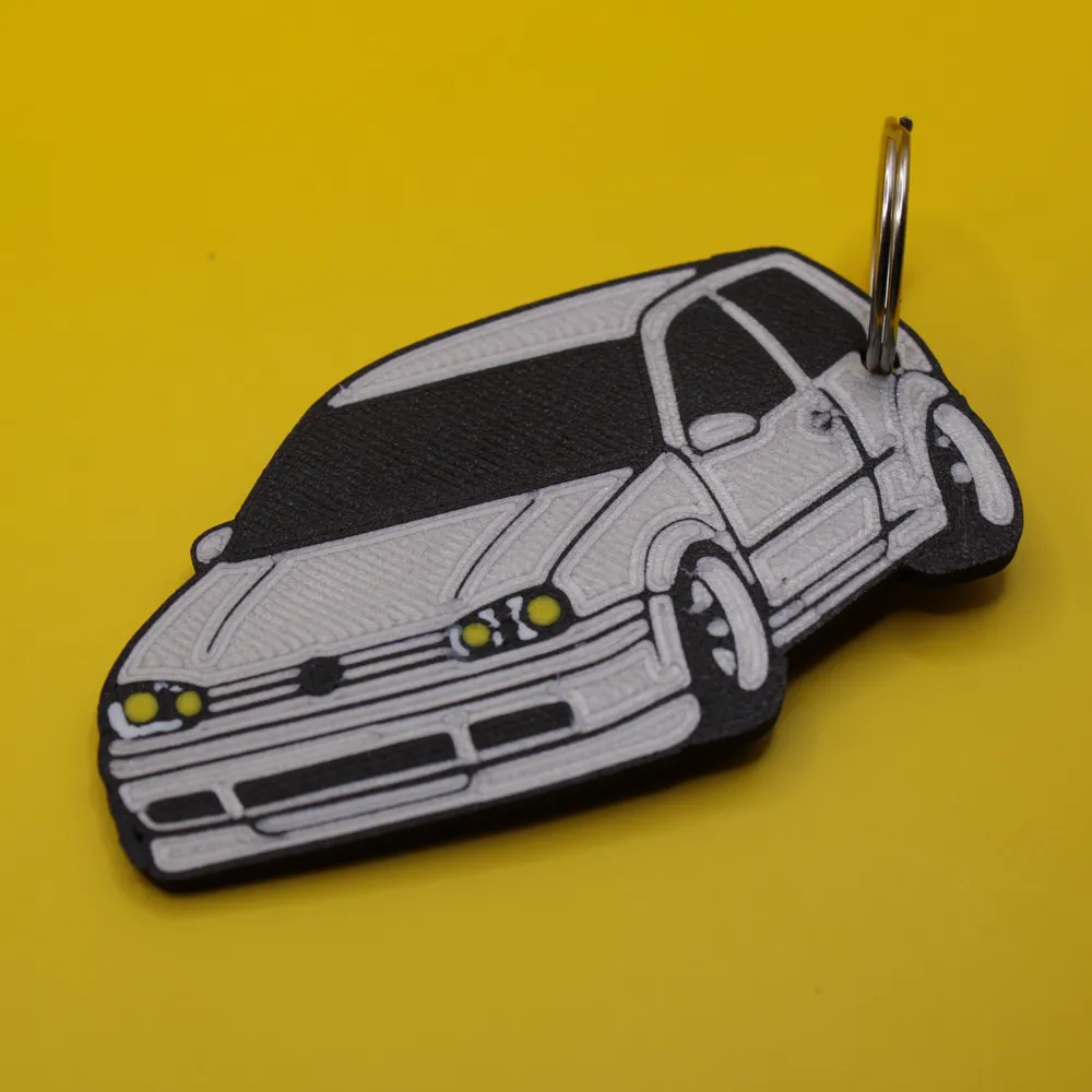 Golf R Keychain Ess Tuning Car keychain VW golf 4 tuning by Vize3Dtisku MakerWorld: Download Free ...