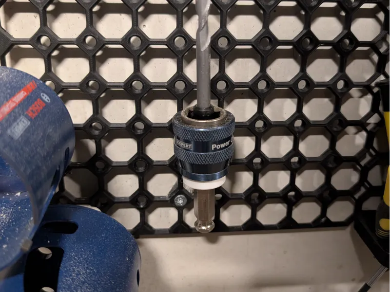 Bosch Hole Saw Power Change holder for Multiboard