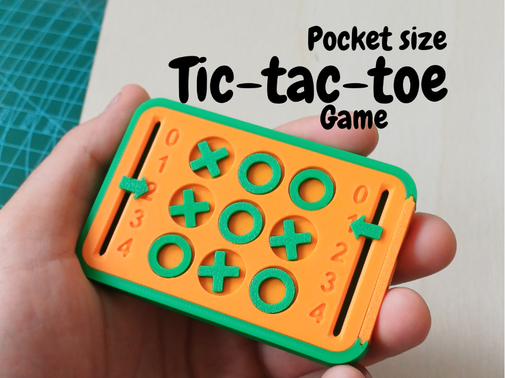 Tick-Tac-Toe Game - Pocket Size - 1