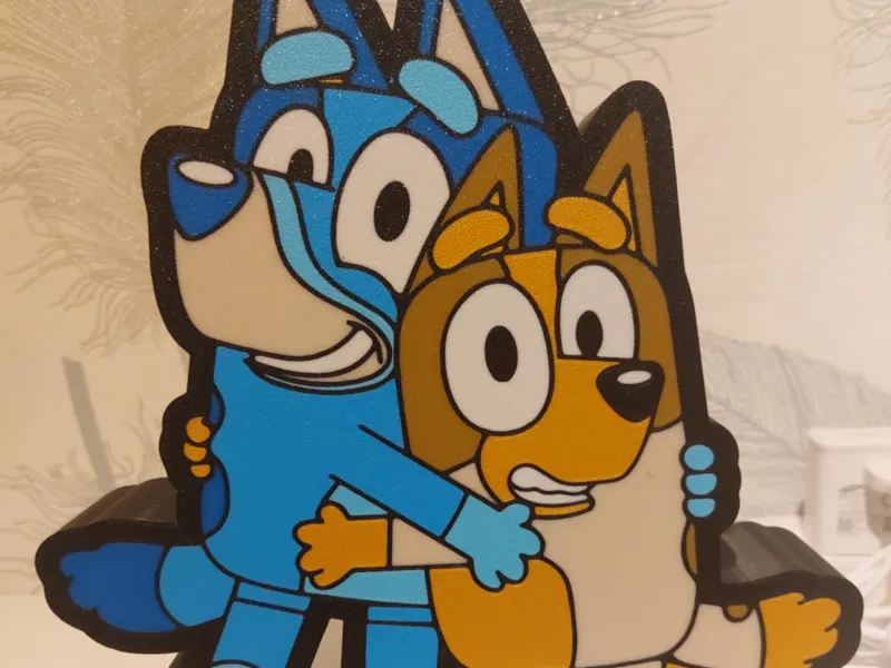 Bluey and Bingo lightbox