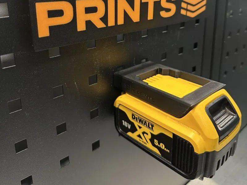 Lochwand Akkuhalterung für DEWALT XR Akku 18V