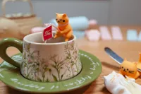 Cat Cutlery Holder + Tea Bag Cup Hanger
