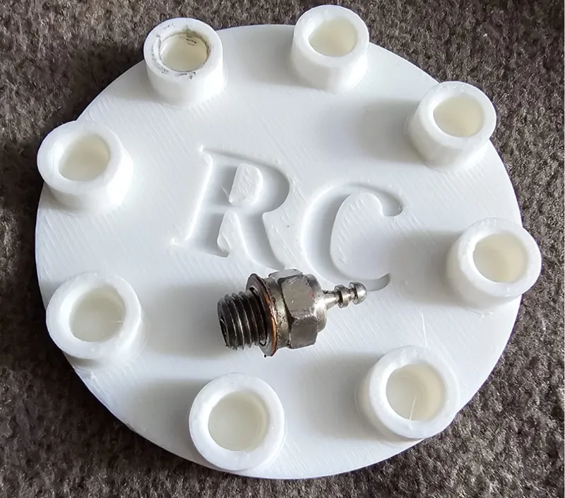 RC glow plug ore stand ( happiness stand ) plate