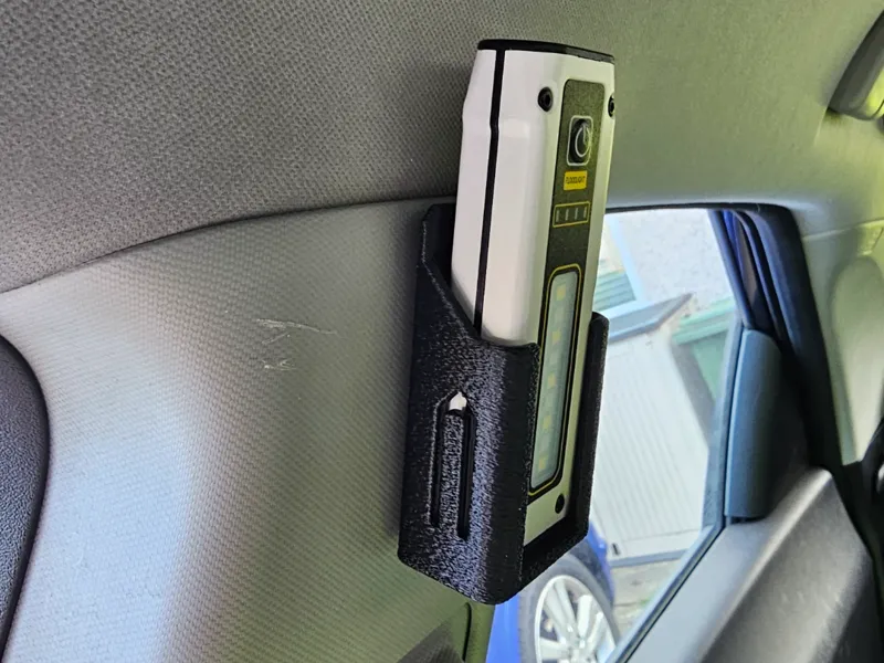 USB torch holder for cars
