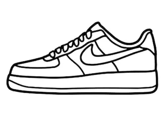 Air Force 1 BIG Siluete Wand
