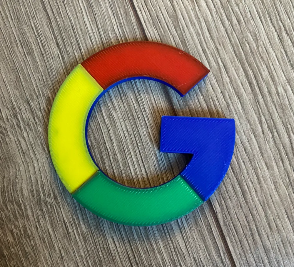 GOOGLE logo coin - Free 3D Print Model - MakerWorld