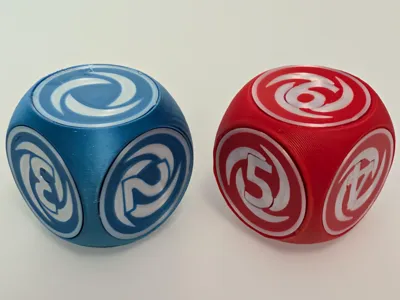 Flesh and Blood - 25mm Resource and Chi Dice