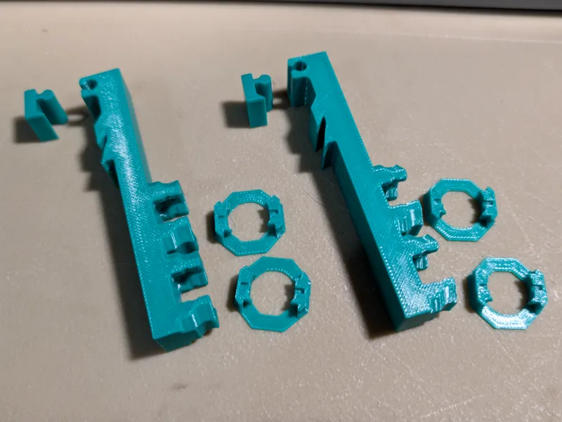 Multiboard Hanger Locking French Cleat for Magnets